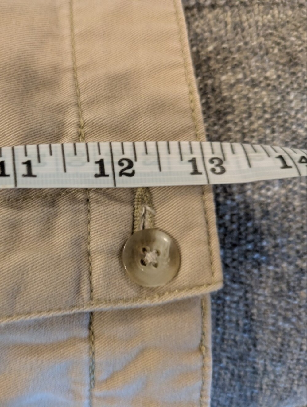 🔴 3/$15 Women's Khaki Cotton Shorts - Picture 10 of 11